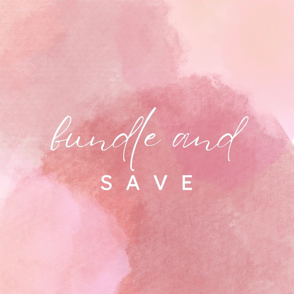 BUNDLE 2 OR MORE ITEMS AND SAVE!!